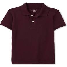 The Children's Place Boy's Uniform Pique Polo - Redwood