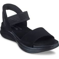 Sandals Skechers Hands Free Slipins Ultra Flex Summerville Sandal Women's Black Sandals