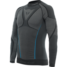 Dainese Motorcykeljakker Dainese Herren Dry LS Baselayer-Shirt, Schwarz/Blau