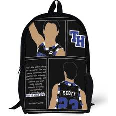 BearLad Backpacks Nathan Scott One Day You're Seventeen Quote One Tree Hill Graphic 17inch School Bag