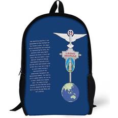Water Resistant - Women School Bags BearLad Backpacks Legion of Mary, Legio Mariae, Marijina Legija 17inch School Bag