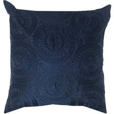 Lancashire Textiles Roulette Navy Cushion Cover Blue