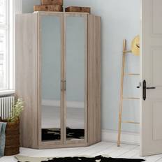 Gracie Oaks Birmingham 2 Corner Wardrobe