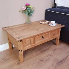 Brambly Cottage Palmea Solid Wood Coffee Table