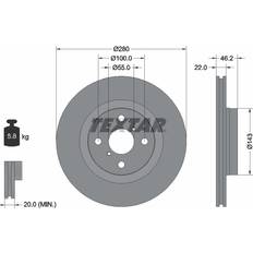 Textar PRO 92287603 280