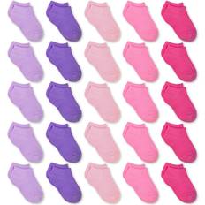 Sptramle Kids Socks, 25 Pairs Toddler Socks Low cut for Boys girls Kids2-4T 25 Pairs children No Show Ankle Socks Set