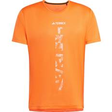 Laufen - Mehrfarbig T-Shirts adidas AGRAVIC Funktionsshirt Herren orange