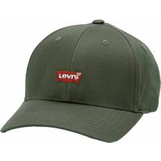 Levi's Hodeplagg Levi's Flexfit Cap - Olivengrønn