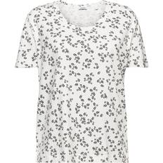 Esprit Dame Overdele Esprit T-shirt - Sort/Offwhite