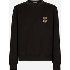 Dolce & Gabbana Abbigliamento Dolce & Gabbana Essential Felpe Nero Uomo Sweater Black