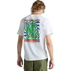 Vans Men Clothing Vans Wormhole Warped T-Shirt - White