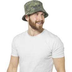 Vert Chapeaux Tom Franks Mens Tie Dye Bucket Hat - Kaki