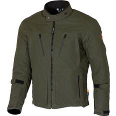 Merlin Exile D3O Explorer Motorrad Textiljacke, grün-braun, Größe