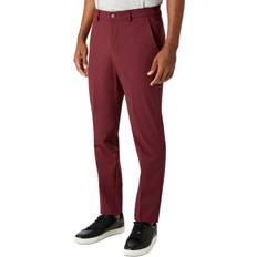 Calvin Klein Red Pants Calvin Klein Mens Slim Fit Nylon Dress Pants