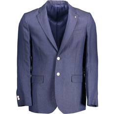 Linen Jackets Gant Blue Linen Jacket IT52