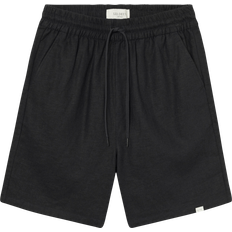 Les Deux Otto Linen Shorts Mørk navy