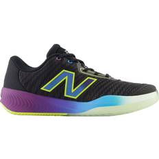 Suede Racket Sport Shoes New Balance 996v5 Men's Tennis Shoes Black/Purple Fade/Coastal Blue