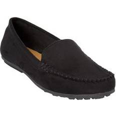 Moccasins Comfortview Extra Wide Width Women's The Milena Moccasin in Black Size 1/2 WW