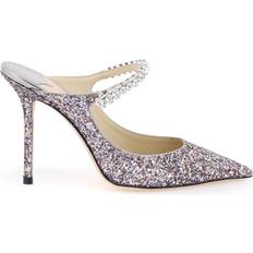 Jimmy Choo Multicolored Shoes Jimmy Choo Bing Glitter Mules