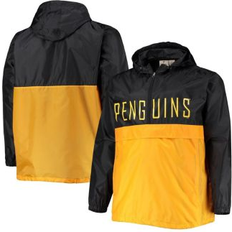 Pittsburgh Penguins Jackets & Sweaters Profile Men's Pittsburgh Penguins Anorak Half Zip Pullover Hoodie