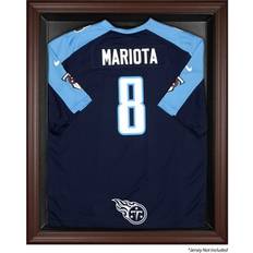 Sports Fan Apparel Fanatics Authentic Tennessee Titans Brown Framed Logo Jersey Display Case