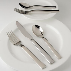 Still 1810 Stainless Steel Flatware 5 Piece Place Setting Service for 1 Silver
