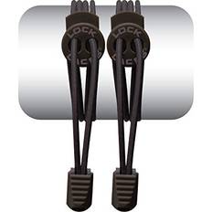 Lock Laces Skopleje & Tilbehør Lock Laces No Tie Shoelaces Solid Black 120 cm