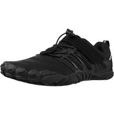 Running Shoes WHITIN Men's Trail Running Shoes Minimalist Barefoot Five Fingers Wide Width Toe Box Gym Workout Fitness Low Zero Drop Male Lightweight Minimus Tennis Flat Comfort Black