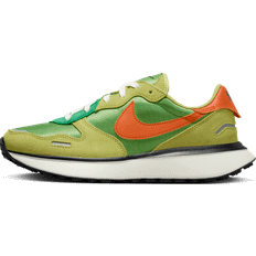 Nike Phoenix Waffle Chlorophyll Safety Orange Sneakers - Green