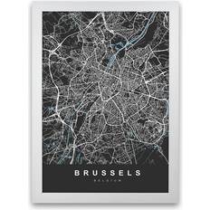 Borough Wharf Brussel Graphic Framed Art