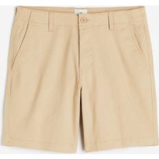 H&M Herren Shorts H&M Herren Chinoshorts Regular Fit Beige