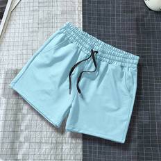 Stoff Shorts Shein Männer Shorts Mit Tunnelzug