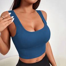 Shein Women Bras Shein Seamless Ribbed Women's Sports Bra