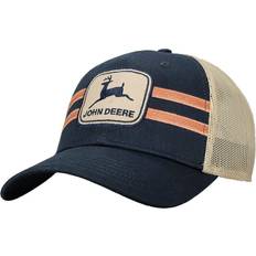 John Deere John Deere Twill Trucker Hat Mesh Baseball Cap-Navy-Os