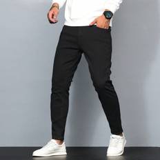 Clothing Shein Men Solid Skinny Jeans