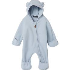 Blau Fleeceoveralls Name It Meeko Teddy Onesuit - Celestial Blue (13224716)