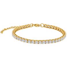 Son Of Noa Tennis Armband - Stål Guldplätterad