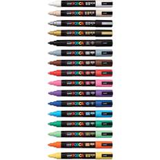 Uni Posca Markers Uni Posca Paint Markers PC-5M Medium Tip 16-pack