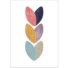 'Scandinavian B' Graphic Print on Paper