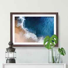 Waves on the Beach in Bali Painting