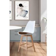 Brown Stools Fusion Living Soho Seating Stool