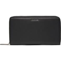 Calvin Klein Large RFID Zip Around Wallet - Black