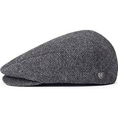 Hooligan Flat Cap - Grey/Black