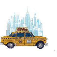 East Urban Home Taxi New York Graphic Print