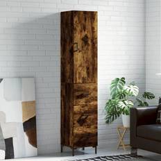 Møbler vidaXL Highboard Räuchereiche 34,5 x 34 x 180 cm