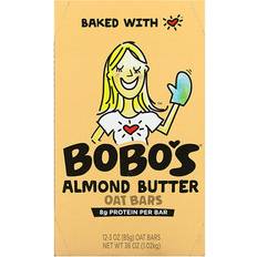 Bobo's Gluten Free Oat Bar Almond Butter 12