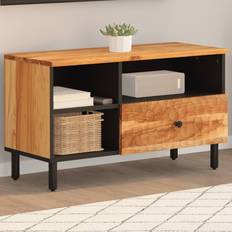 vidaXL TV-Schrank 80 x 33 x 46 cm Massivholz