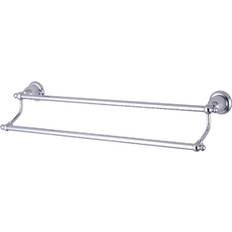 Grey Towel Rails Kingston Brass BA797318C English Vintage 18 Inch Dual Towel Bar Polished