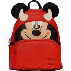 Bags Loungefly Halloween Devil Mickey Mini Backpack Black/Red/White One-Size