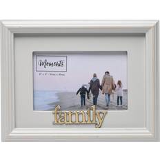 Celebrations Moments Family Wooden Taupe 18x23cm Photo Frame